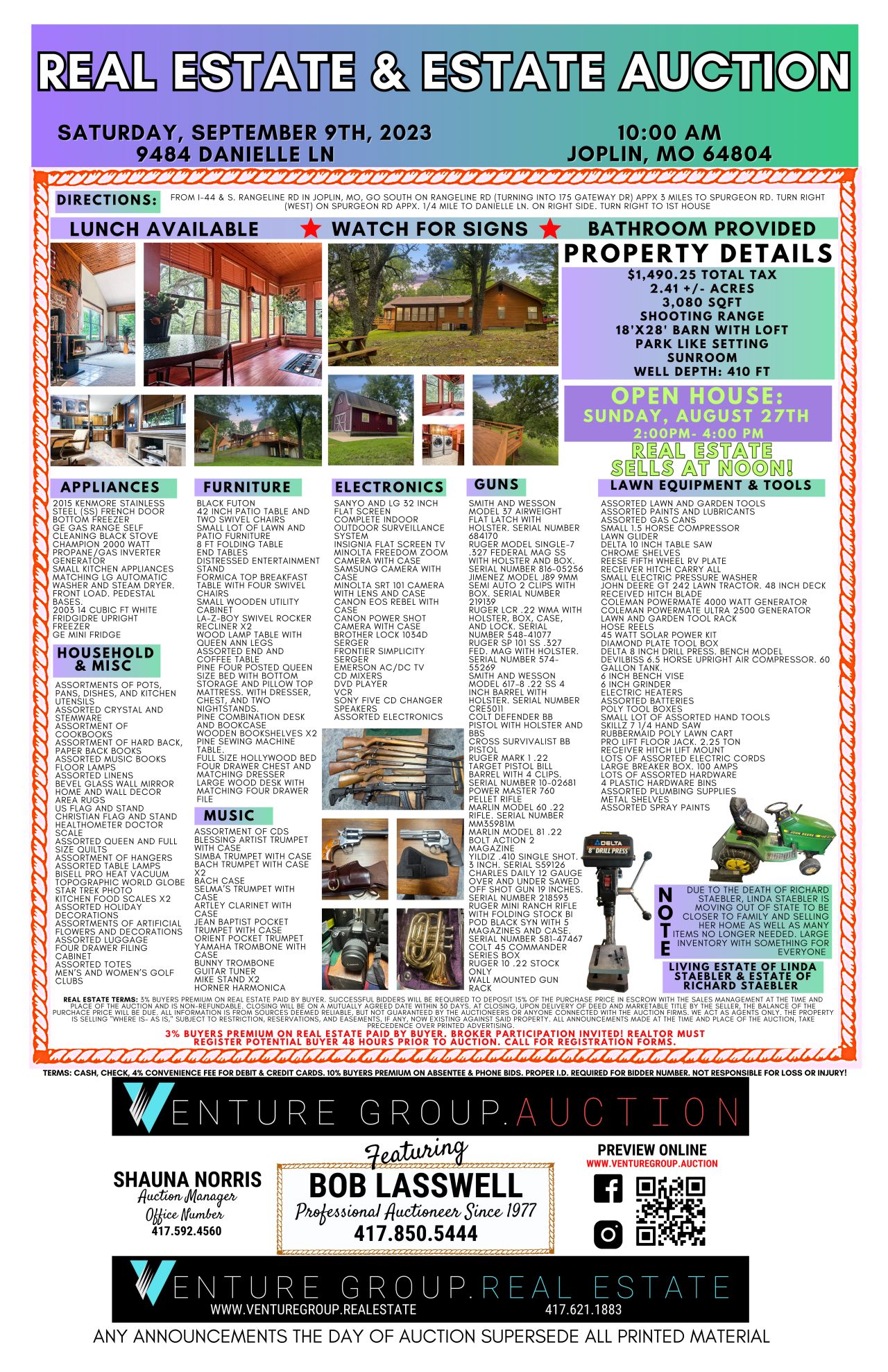 Venture Group Auctions